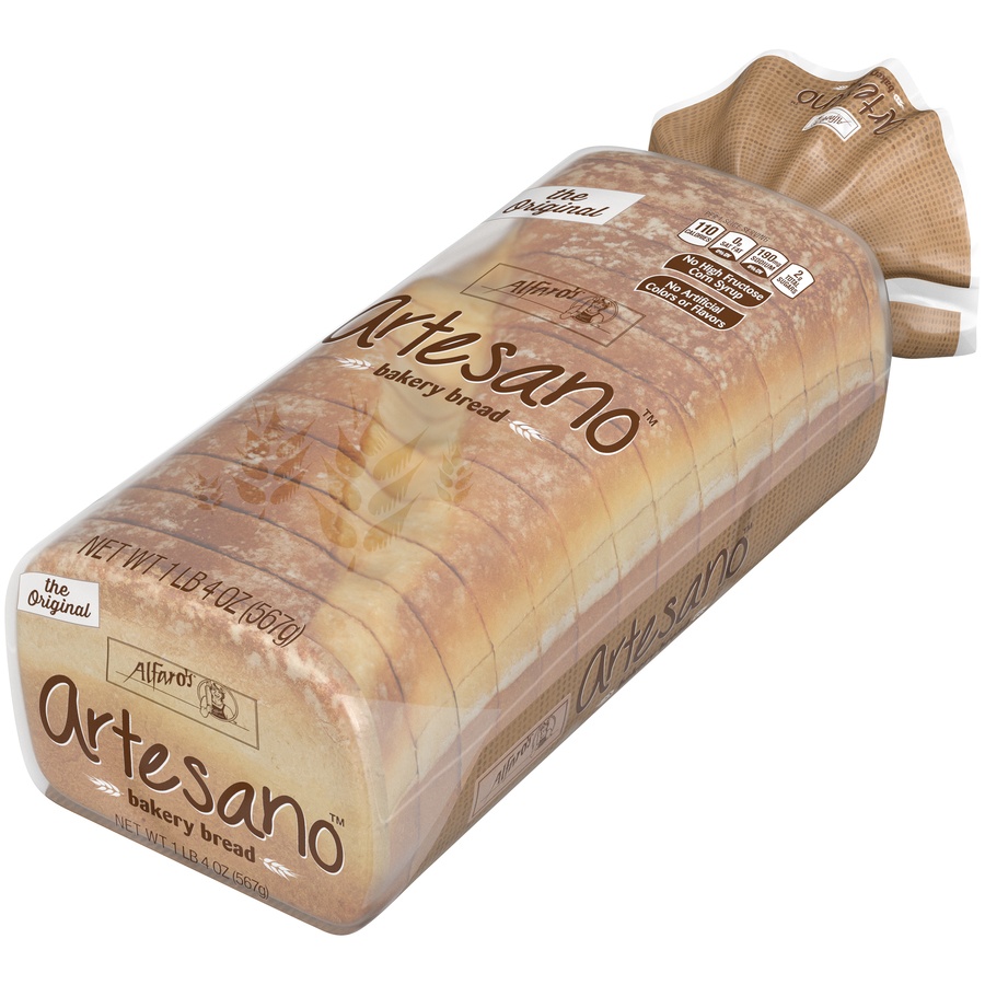 slide 4 of 9, Alfaro's Alfaros Artesano Bread - 20oz, 20 oz