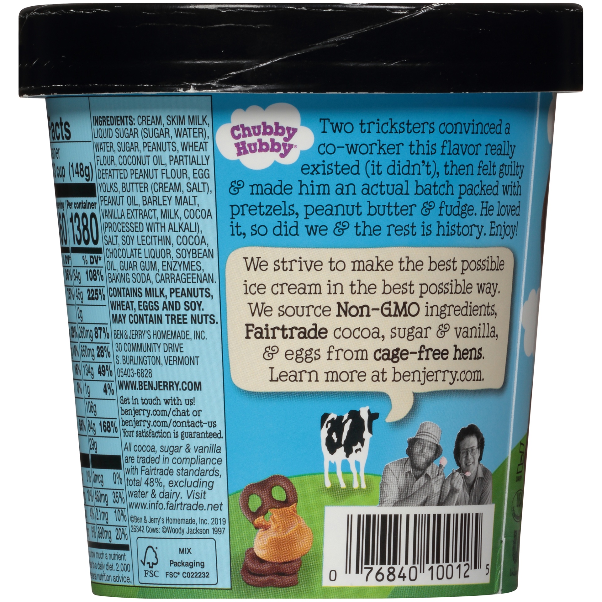 slide 4 of 6, Ben & Jerry's Chubby Hubby Ice Cream, 