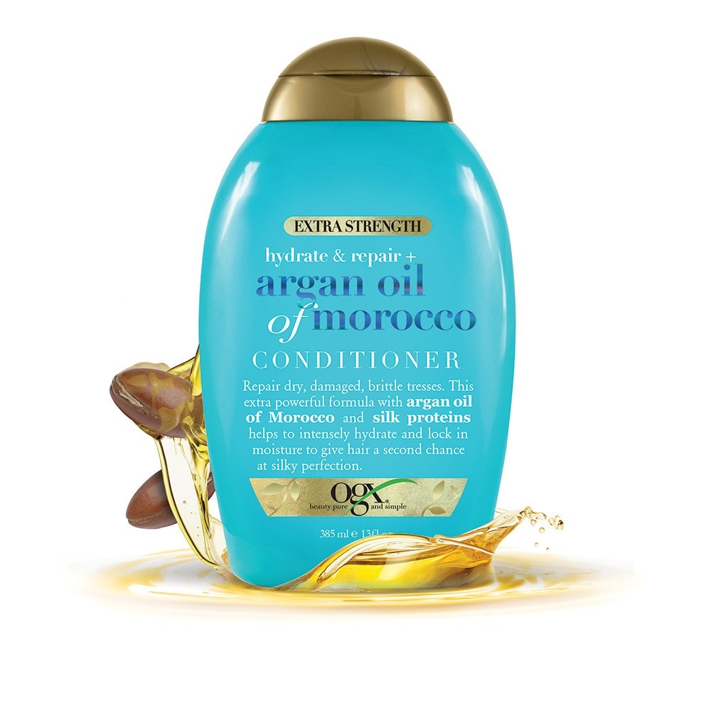 slide 2 of 5, OGX Hydrate & Repair + Argan Oil of Morocco Extra Strength Conditioner - 13 fl oz, 13 fl oz