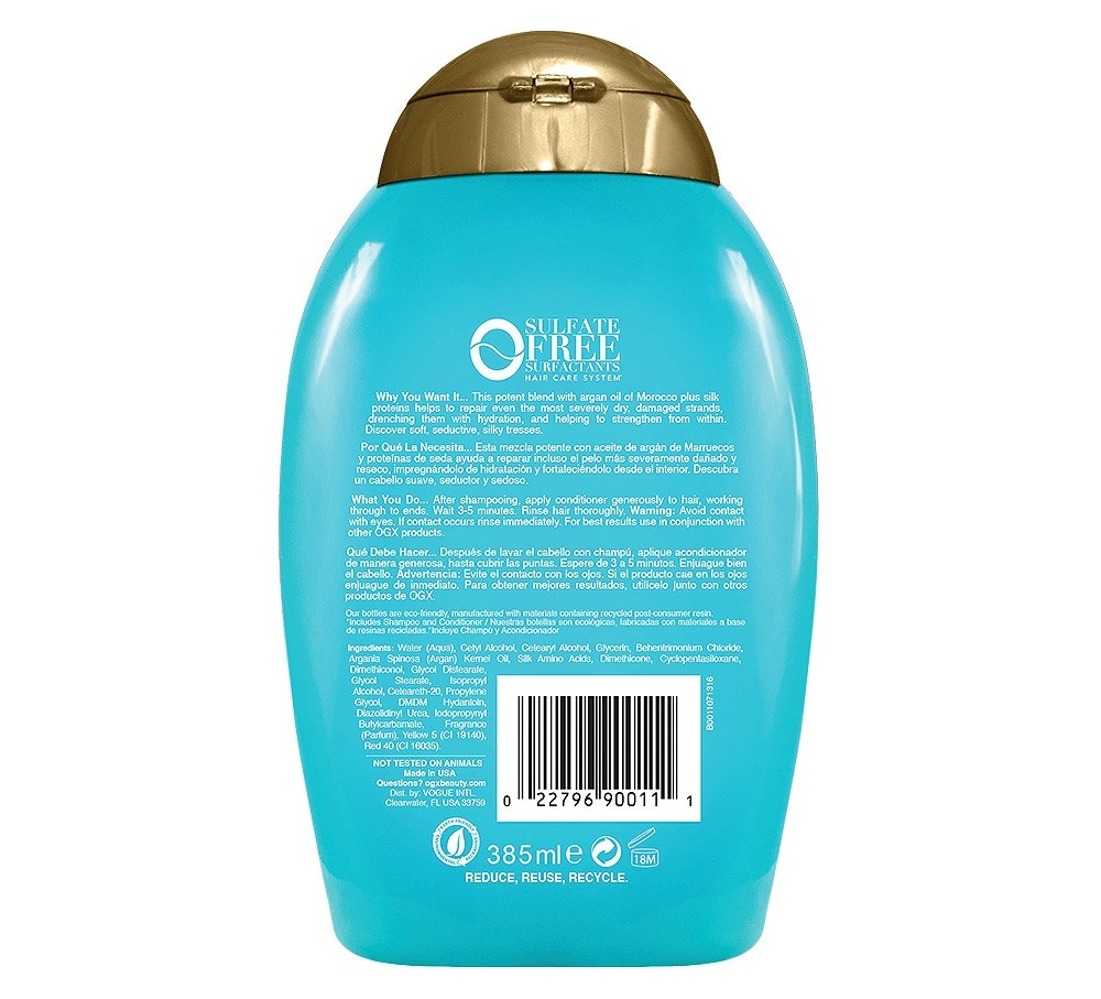 slide 3 of 5, OGX Hydrate & Repair + Argan Oil of Morocco Extra Strength Conditioner - 13 fl oz, 13 fl oz