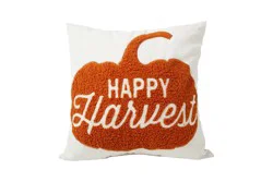 Holiday Living Happy Harvest Pumpkin Pillow