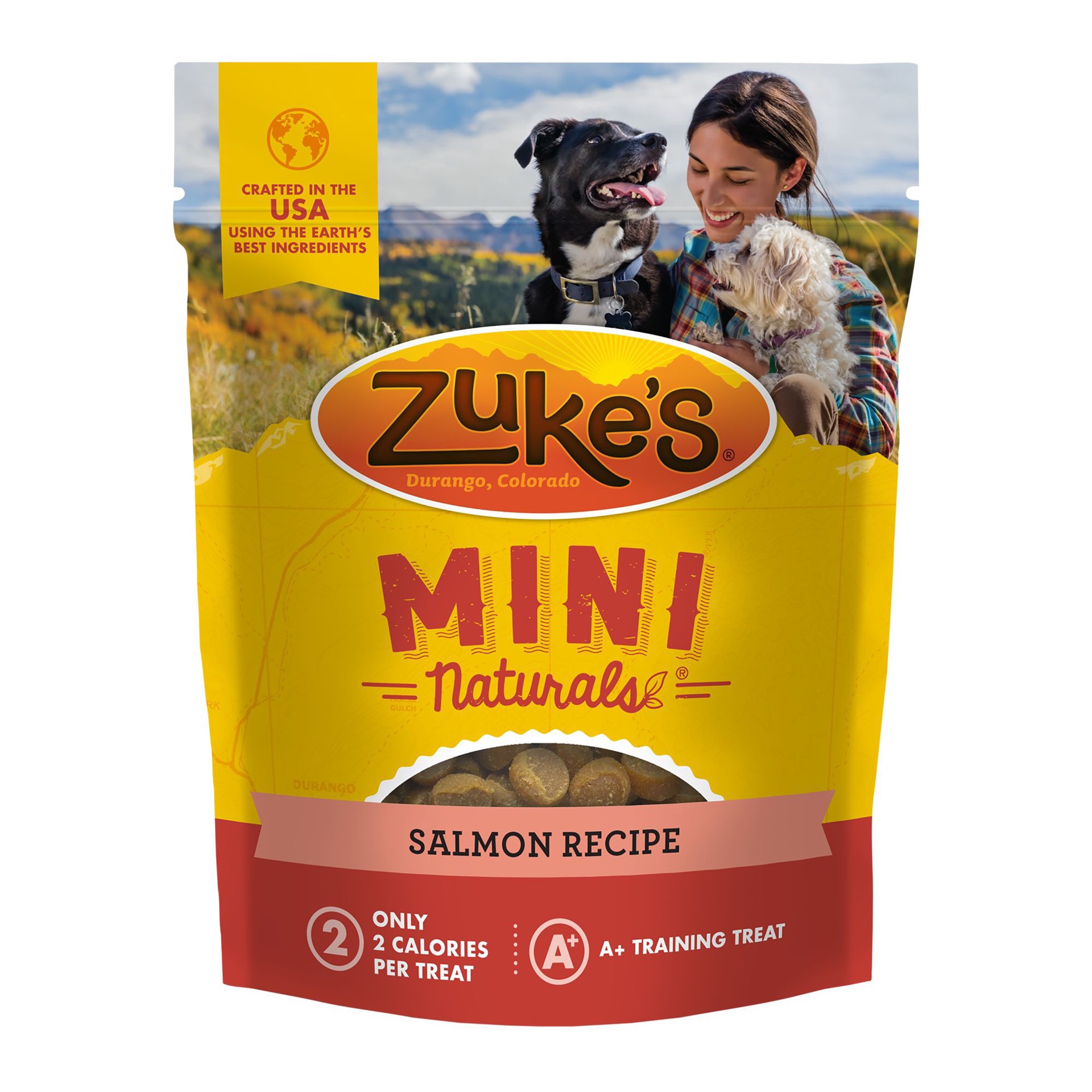 slide 1 of 1, Zukes Zuke's MINI Naturals All Life Stages Dog Treats - Corn Free, Wheat Free, 6 oz