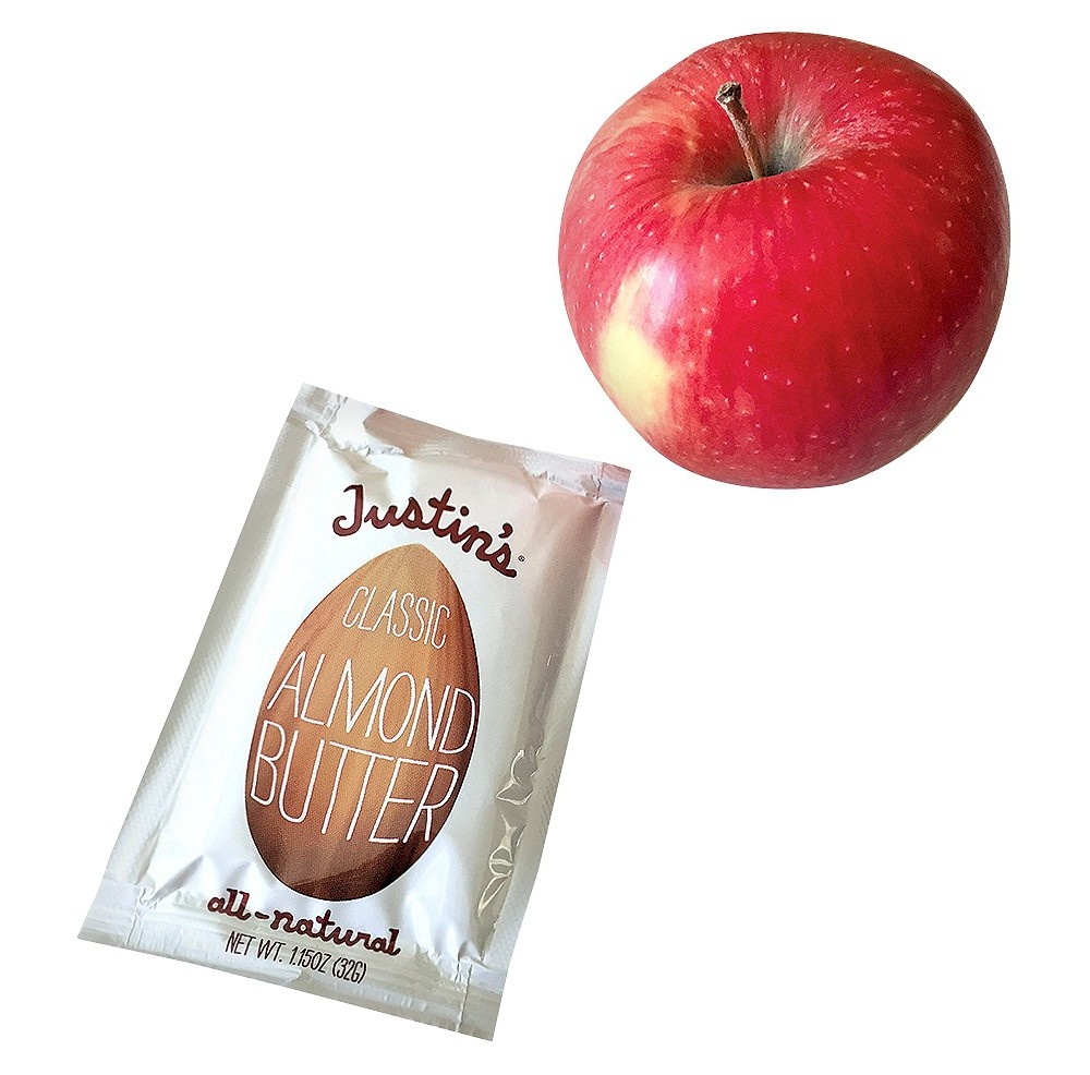 slide 2 of 2, Justin's Squeeze Pack Classic Almond Butter - 1.15oz, 