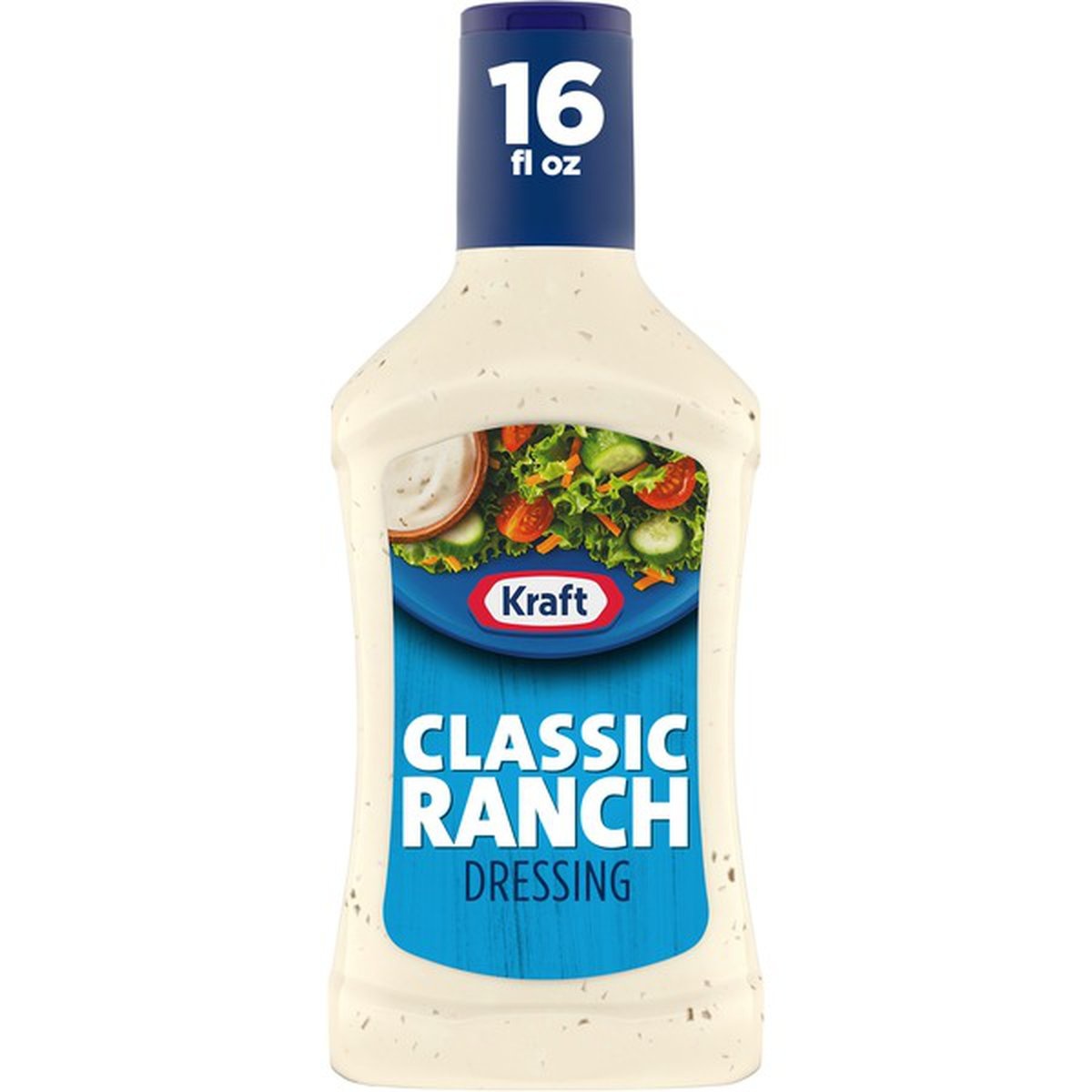 slide 1 of 1, Kraft Classic Ranch Salad Dressing, 16 fl oz
