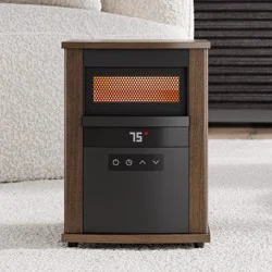 Utilitech Utilitech 1500 -Watt Infrared quartz Cabinet Indoor Electric Space Heater with Thermostat with Remote