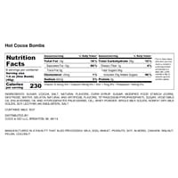 slide 3 of 5, Total Cluster Fudge Hot Cocoa Bomb, Milk Chocolate, 12 oz., 12 oz