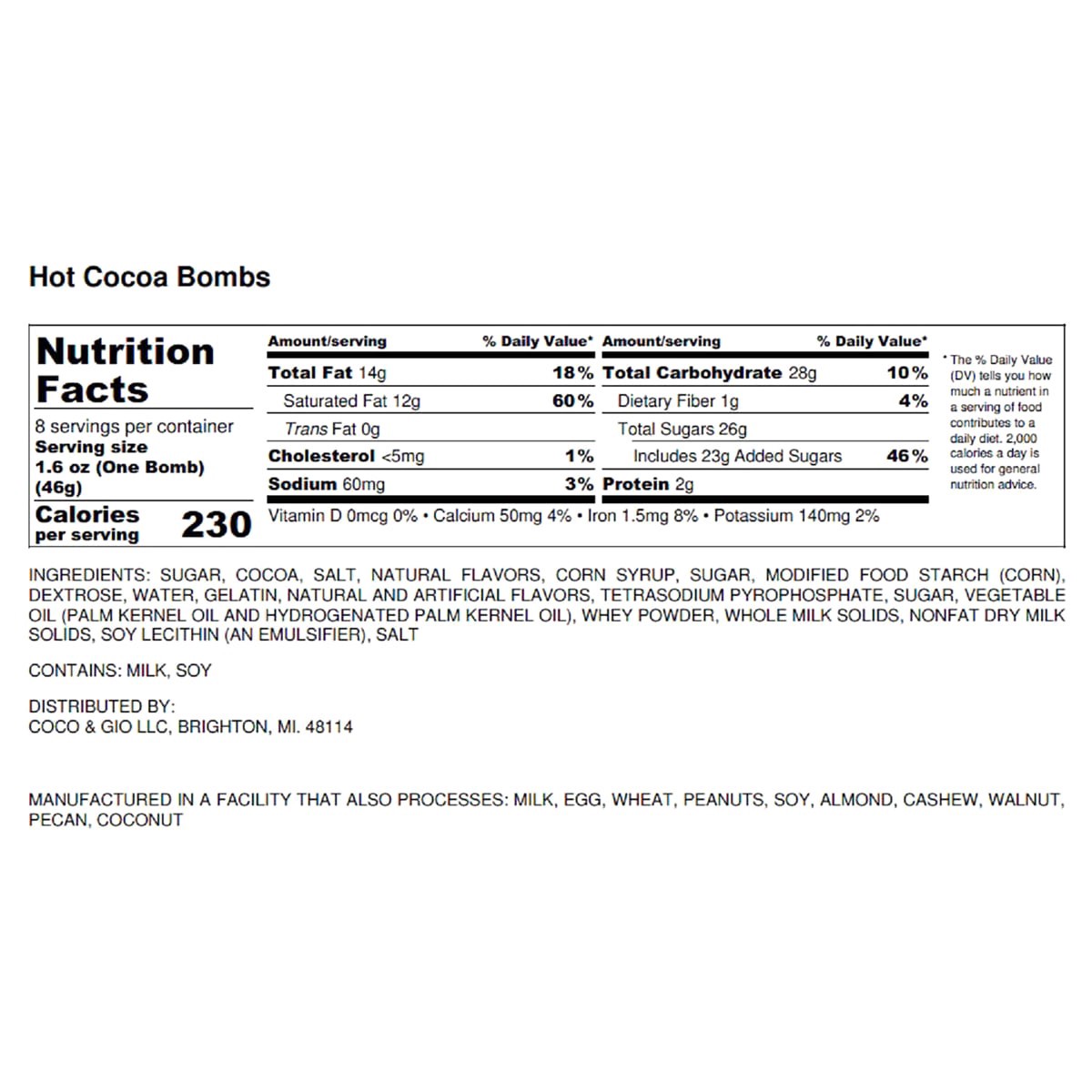 slide 5 of 5, Total Cluster Fudge Hot Cocoa Bomb, Milk Chocolate, 12 oz., 12 oz