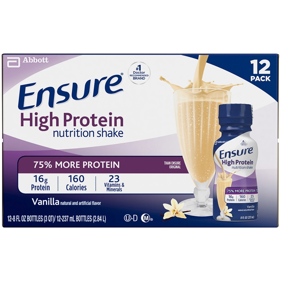 Ensure High Protein Powder Vanilla 96 fl oz Shipt