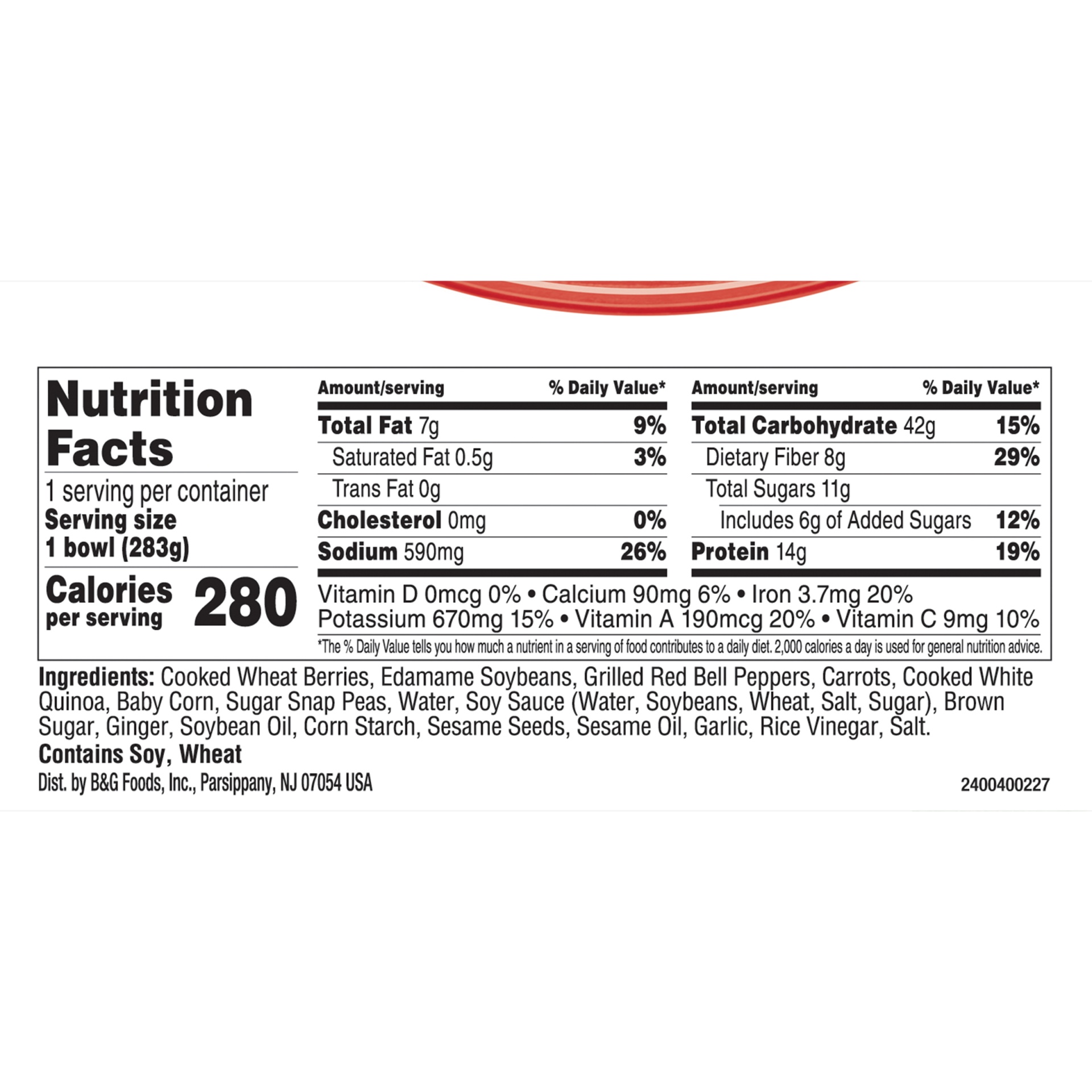 slide 5 of 8, Green Giant Frozen Harvest Protein Bowl Asian Style, 10 oz