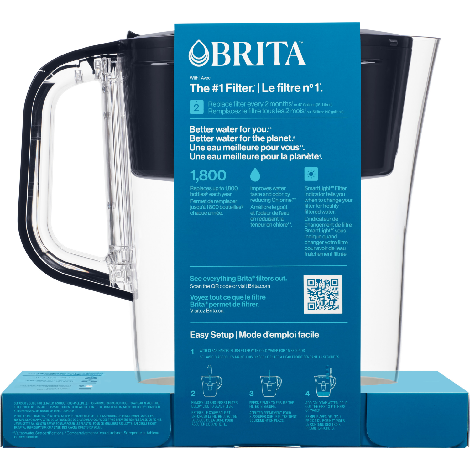slide 2 of 8, Brita Water Filtration System 1 ea, 1 ct