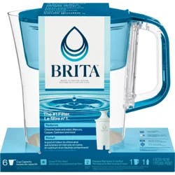 Brita Denali Pitcher Translucent Teal