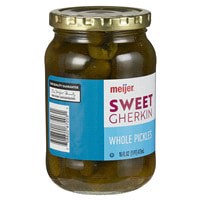 slide 12 of 29, Meijer Sweet Gherkins, 16 oz