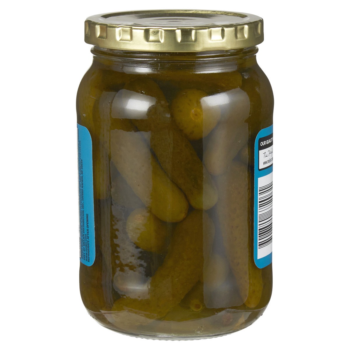 slide 10 of 29, Meijer Sweet Gherkins, 16 oz