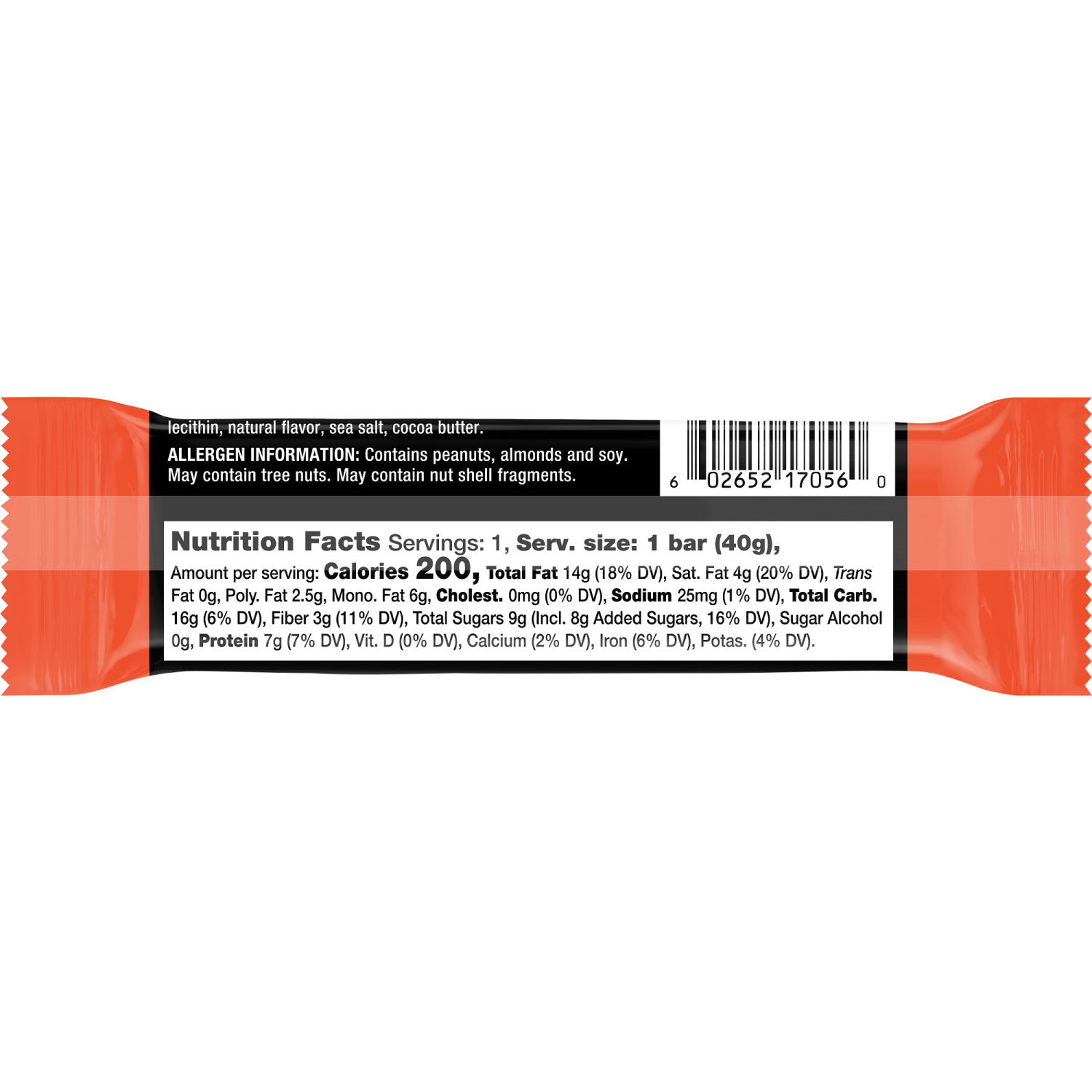 slide 2 of 2, Kind Bar Plus Peanut Butter Dark Chocolate, 1.4 oz