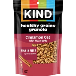 KIND Healthy Grains Cinnamon Oat with Flax Seeds Granola Clusters