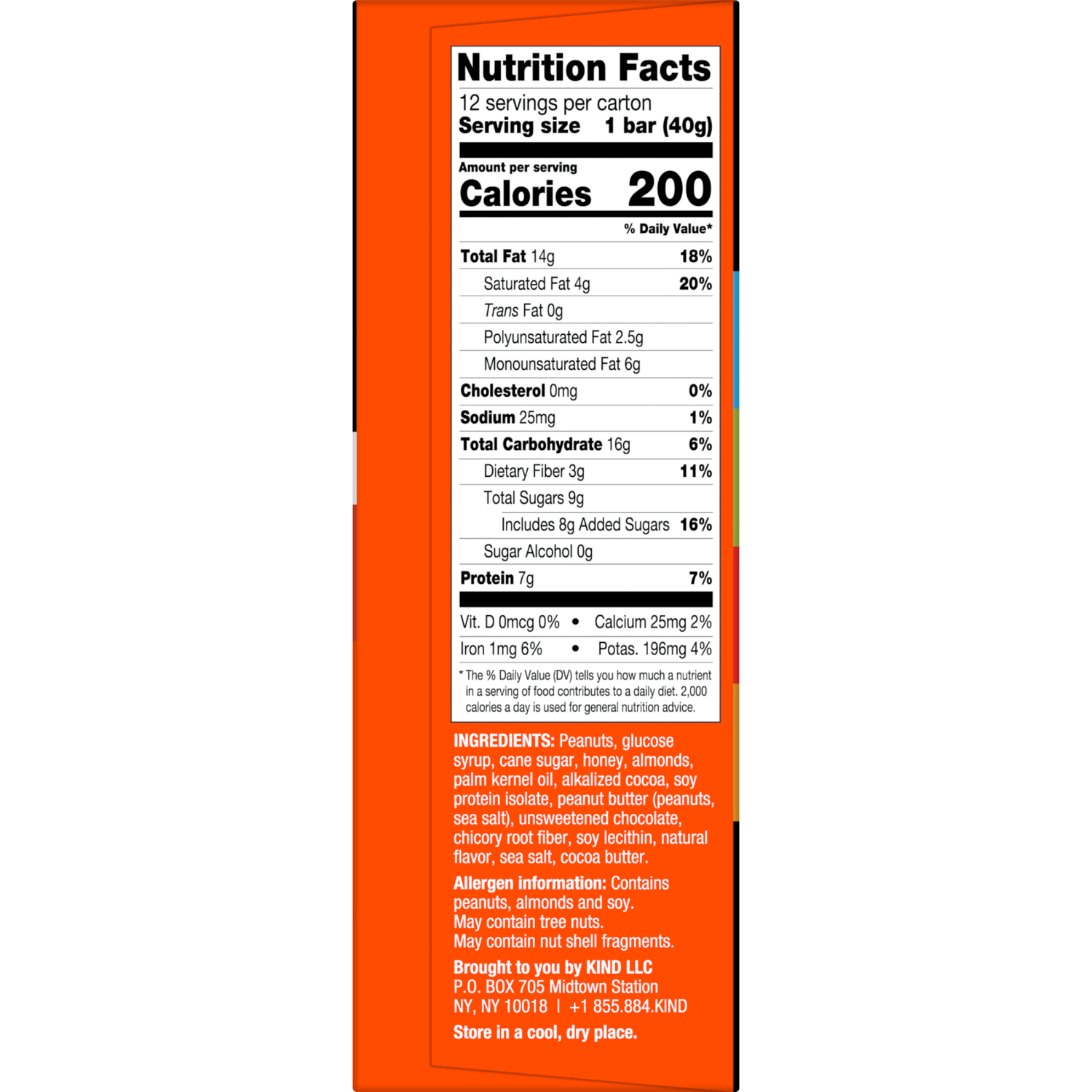 slide 4 of 6, Kind Pnut Btr Dark Choc Bars, 12 ct