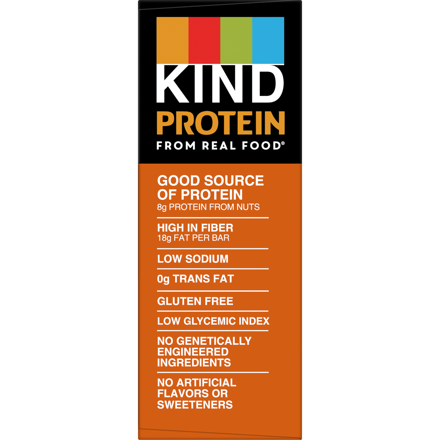 slide 3 of 6, KIND PROTEIN Healthy Snack Bar, Crunchy Peanut Butter, 12g Plant Protein, Gluten Free Protein Bars, 1.76 OZ, (5 Ct), 5 ct