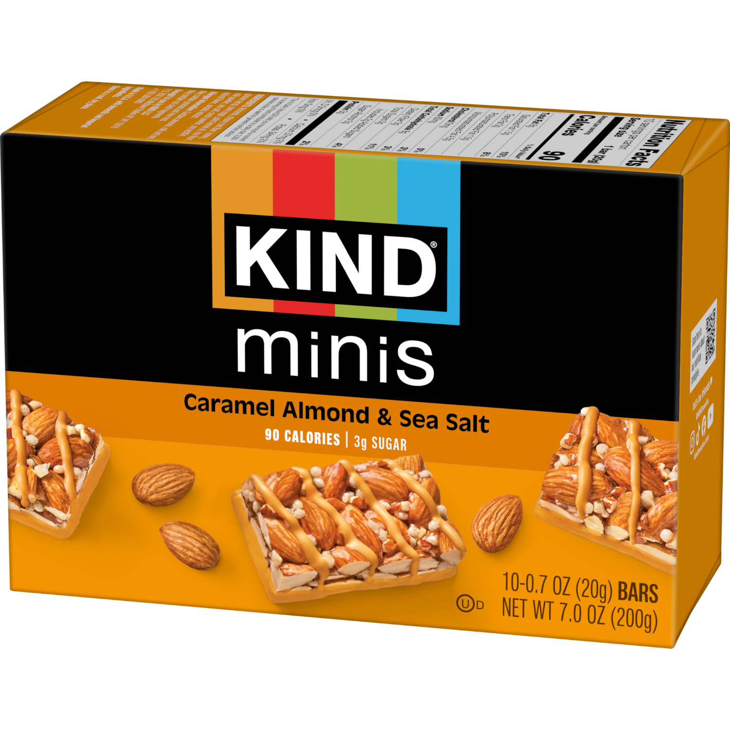 slide 7 of 8, KIND Caramel Almond & Sea Salt Mini Bars, 7 oz