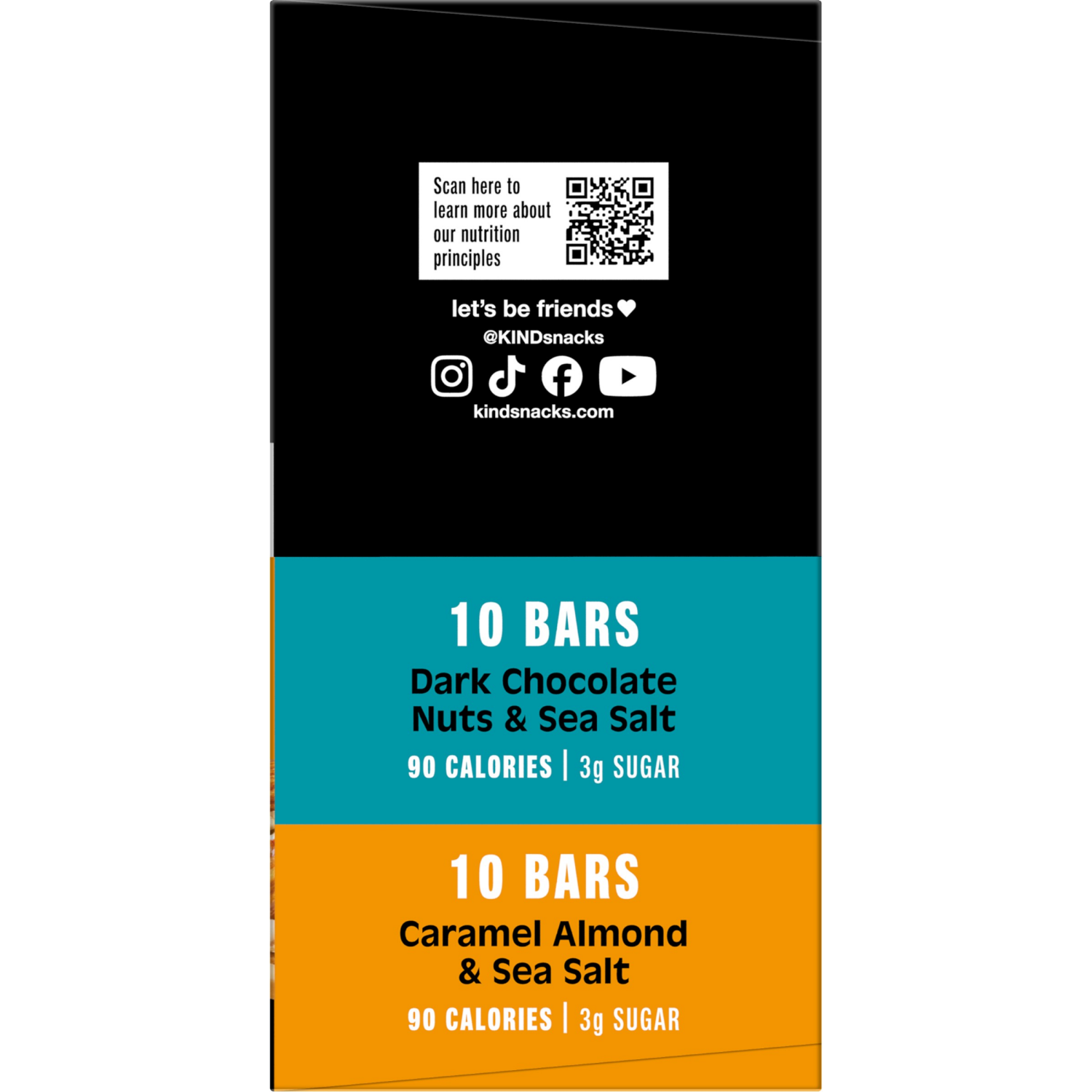 slide 4 of 7, KIND Minis Dark Chocolate Nuts & Sea Salt Bars, 20 ct