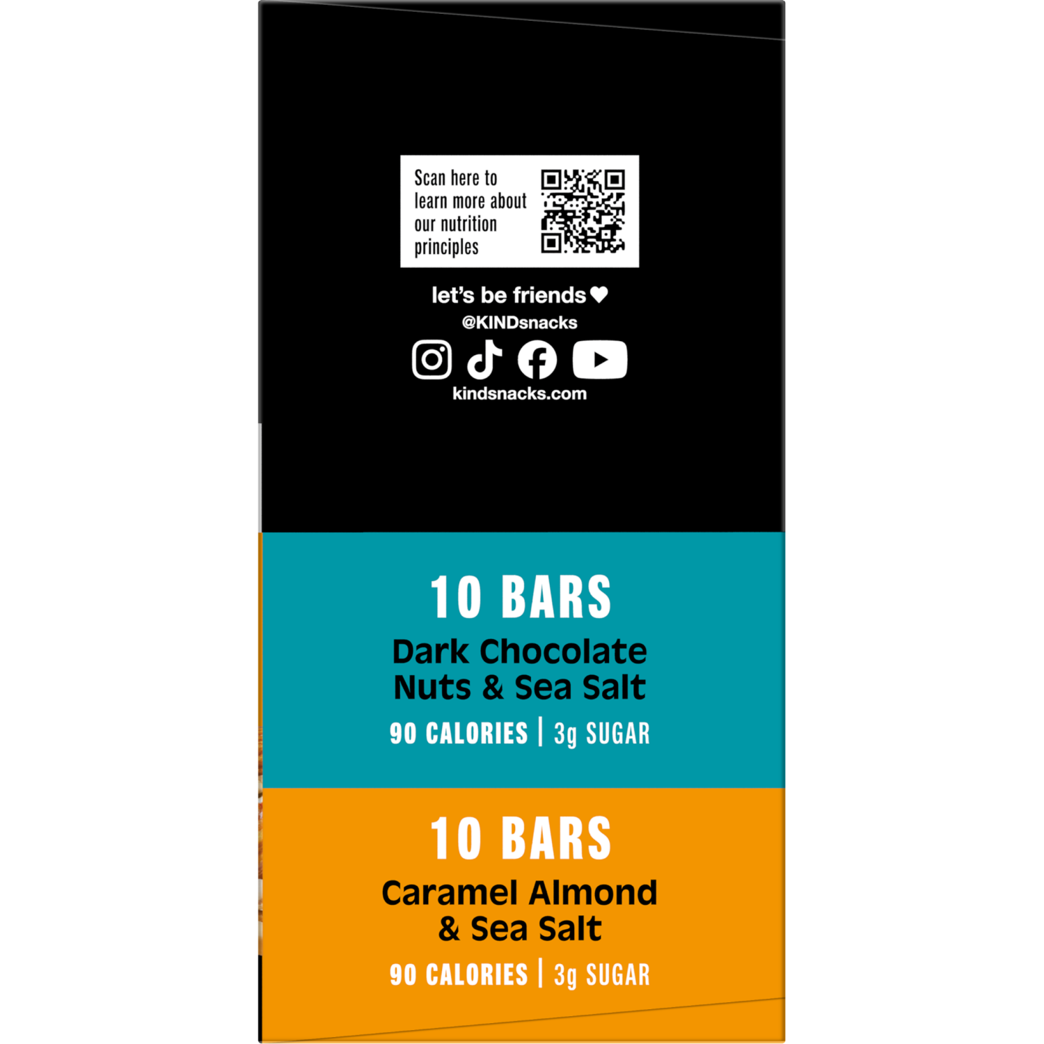 slide 4 of 7, KIND Minis Dark Chocolate Nuts & Sea Salt Bars, 20 ct