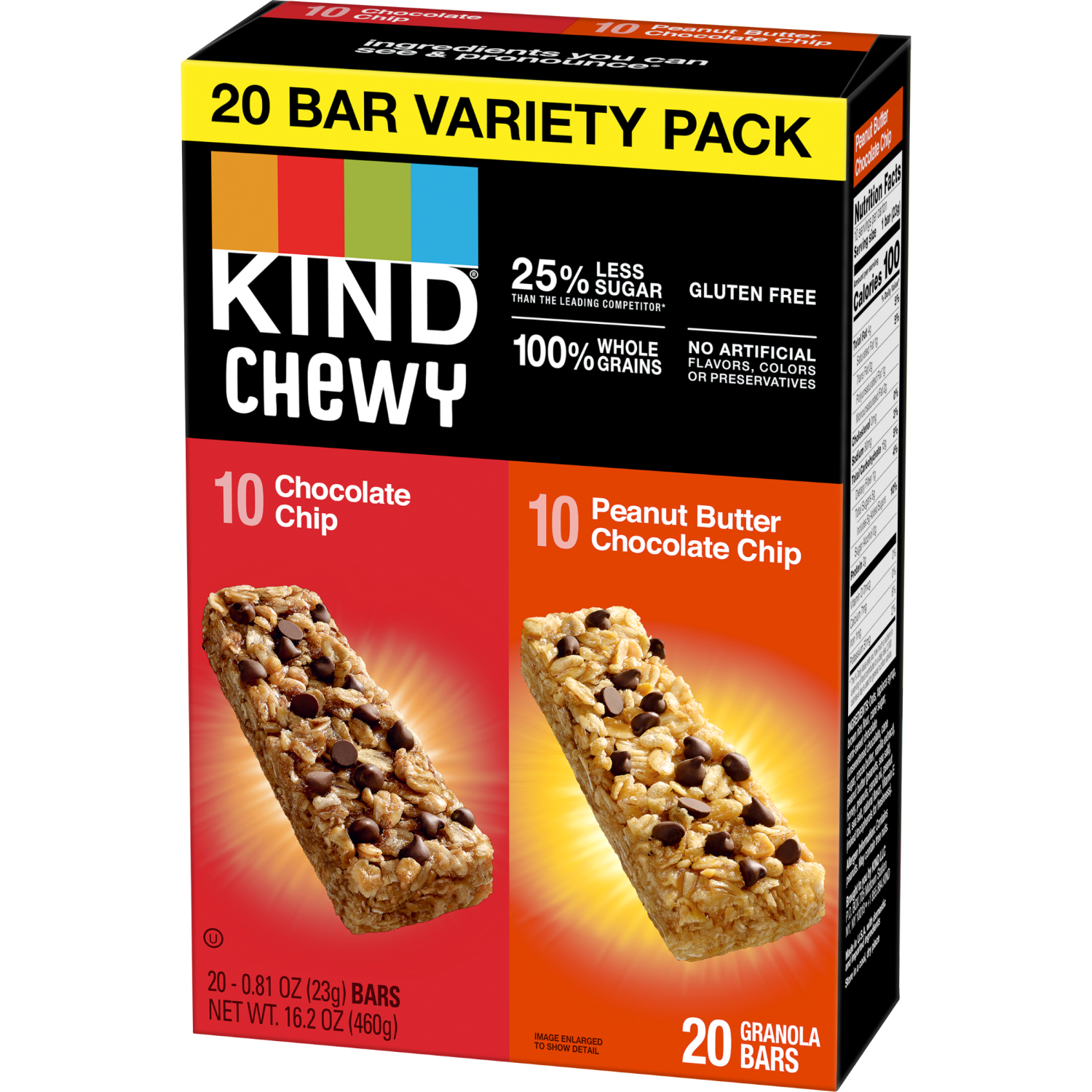 slide 6 of 6, KIND Chewy Granola Bars Variety Pack, 20 ct