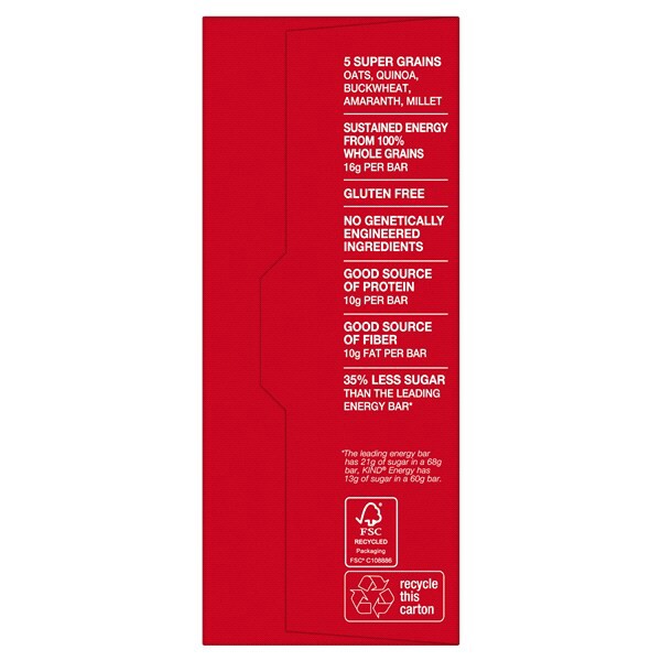 slide 16 of 21, KIND Energy Dark Chocolate Peanut Butter Energy Bars 6-2.1 oz Wrappers, 6 ct