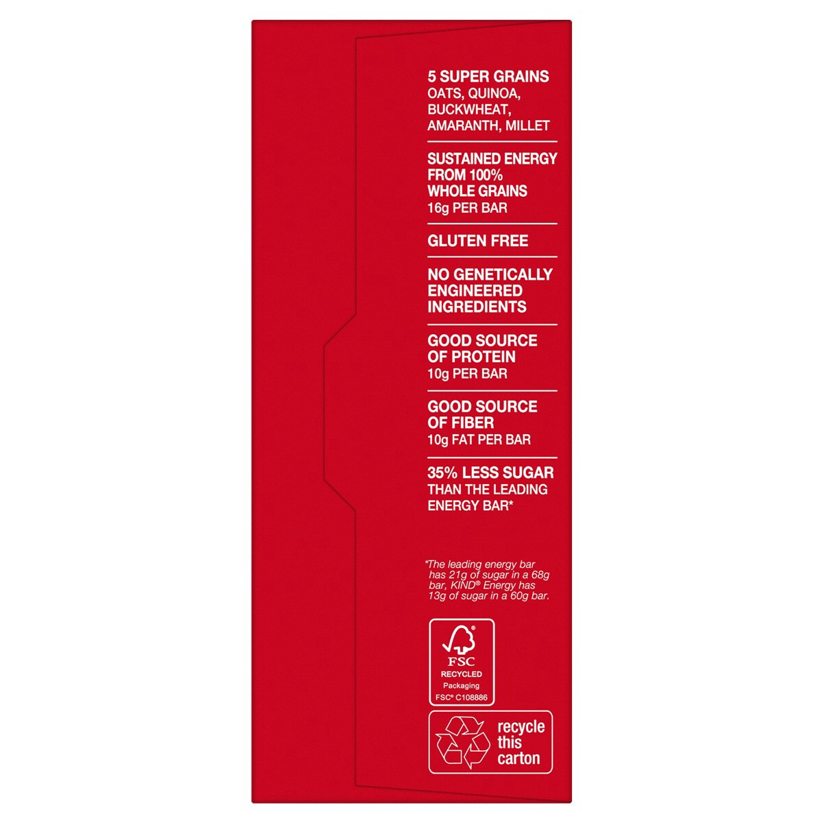 slide 17 of 21, KIND Energy Dark Chocolate Peanut Butter Energy Bars 6-2.1 oz Wrappers, 6 ct