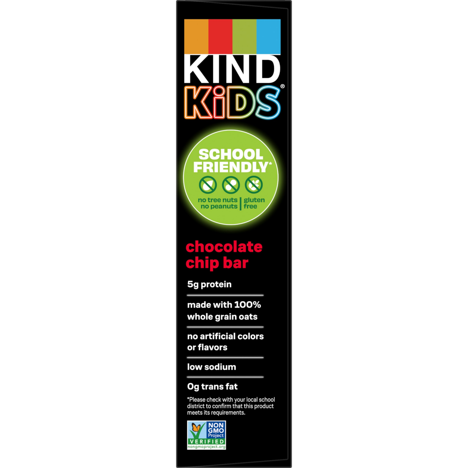 slide 4 of 5, Kind Kids Chocolate Chip Bar, 6.2 Oz Box (5 Bars), 5 ct; 1.2 oz