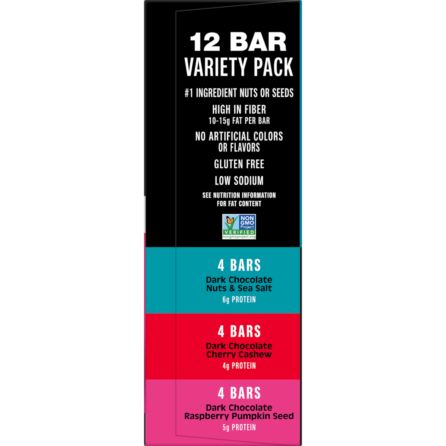 slide 4 of 6, KIND Chocolate Nut Bar Variety Pack, 12/16.8 oz