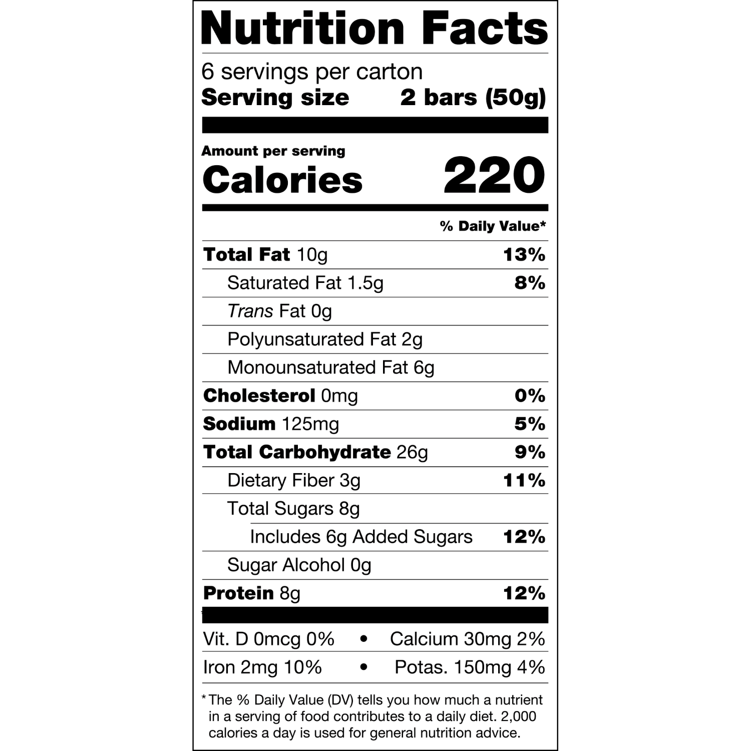slide 8 of 8, Kind Breakfast Protein Peanut Butter Bars 6ct/1.76oz, 6 ct, 1.76 oz