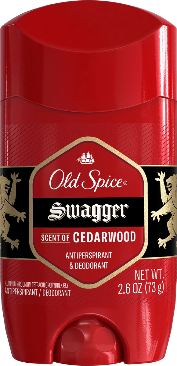 slide 3 of 3, Old Spice Red Collection Swagger Invisible Solid Antiperspirant & Deodorant for Men - 2.6oz, 2.6 oz