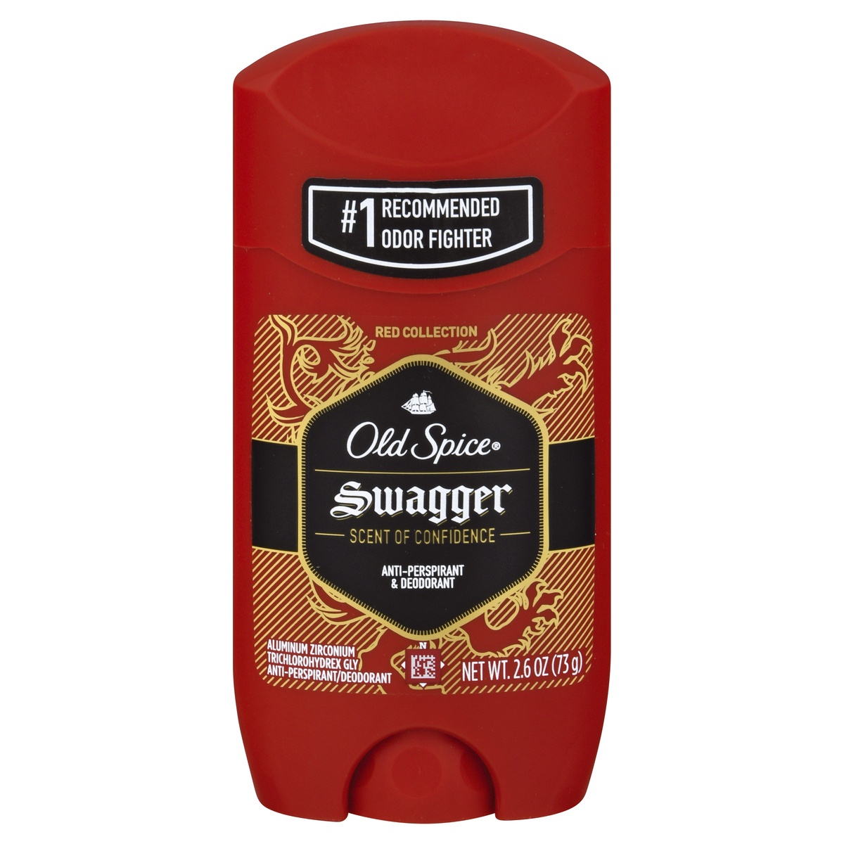 slide 1 of 2, Old Spice Men's Antiperspirant & Deodorant Swagger, 2.6oz, 2.6 oz