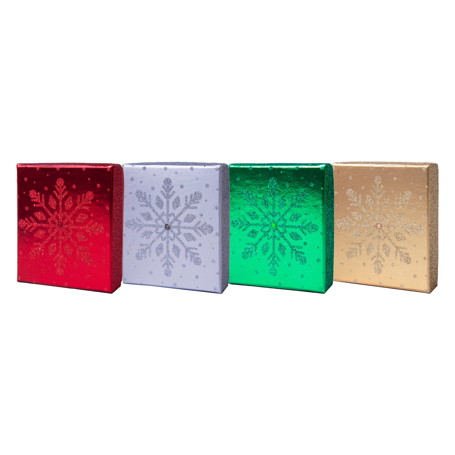 slide 1 of 3, LBowman Glitter 36 Pcs Gift Card 4 Assorted Colors, 36 ct