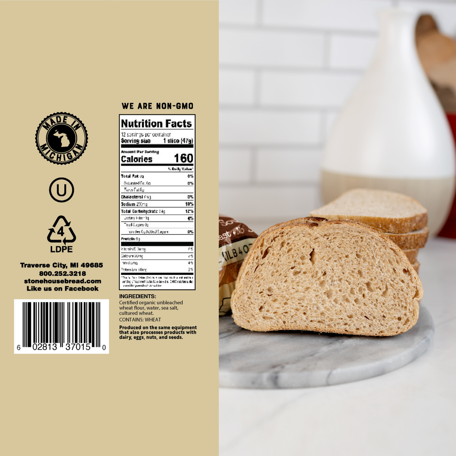 slide 6 of 6, Stone House Bread Stone House Sourdough Bread, San Francisco Style, 20 oz, 20 oz