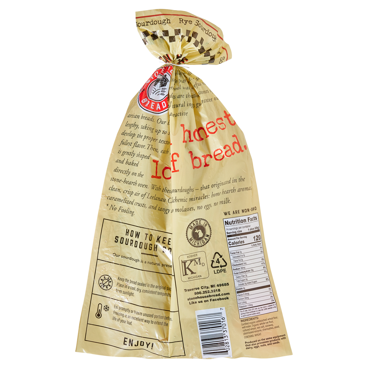 slide 2 of 3, Stone House Bread, Charnushka Rye, 20 oz, 20 oz