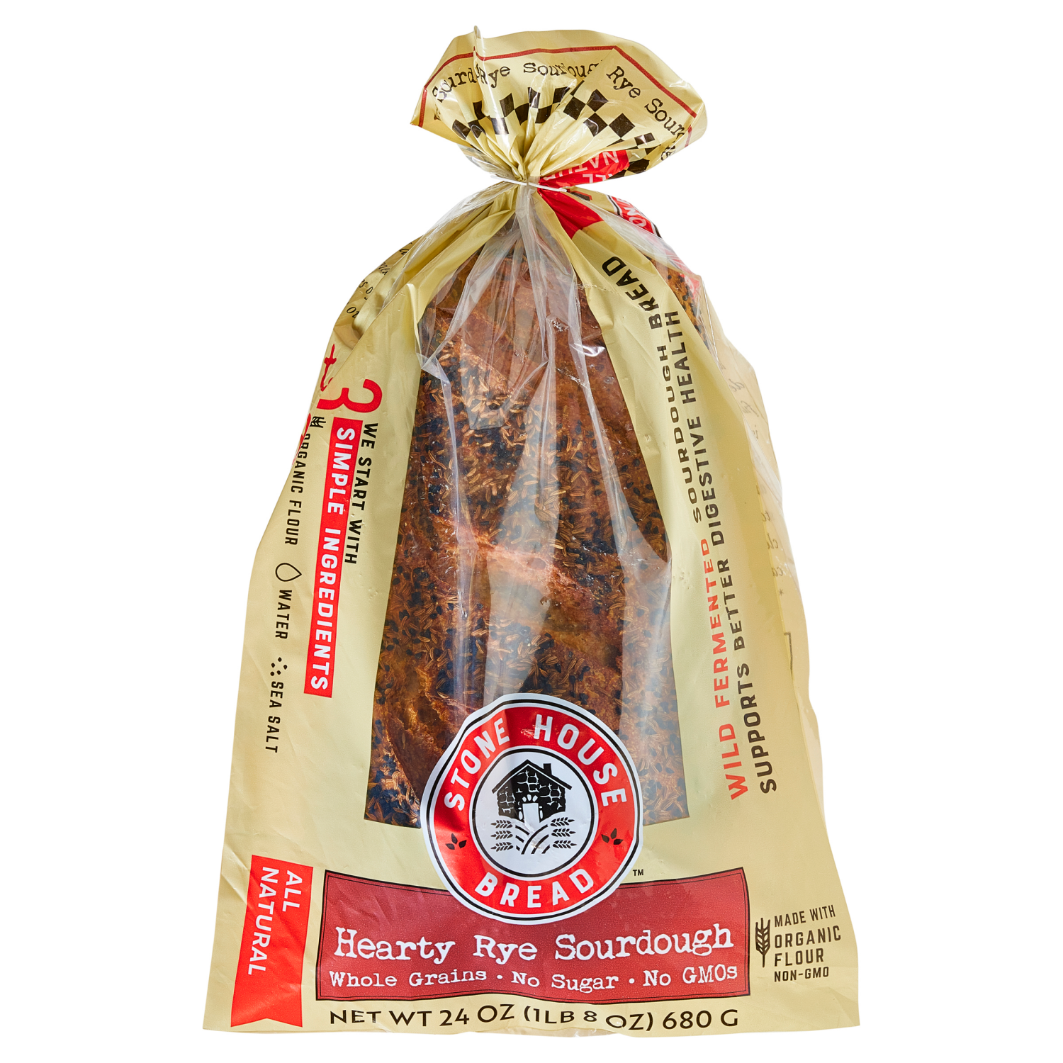 slide 1 of 3, Stone House Bread, Charnushka Rye, 20 oz, 20 oz