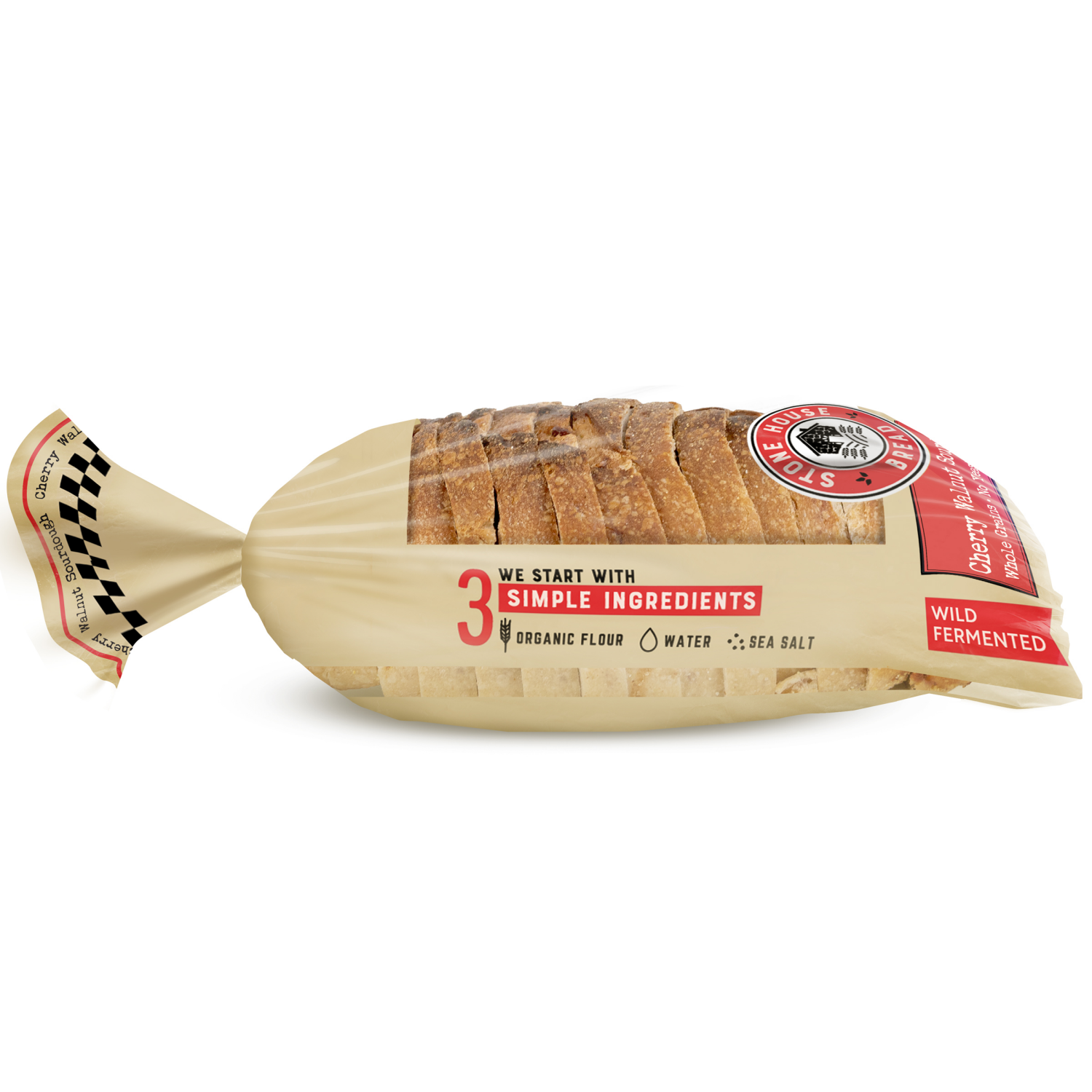 slide 4 of 6, Stone House Bread Stone House Sourdough Bread, Cherry Walnut, 20 oz, 20 oz