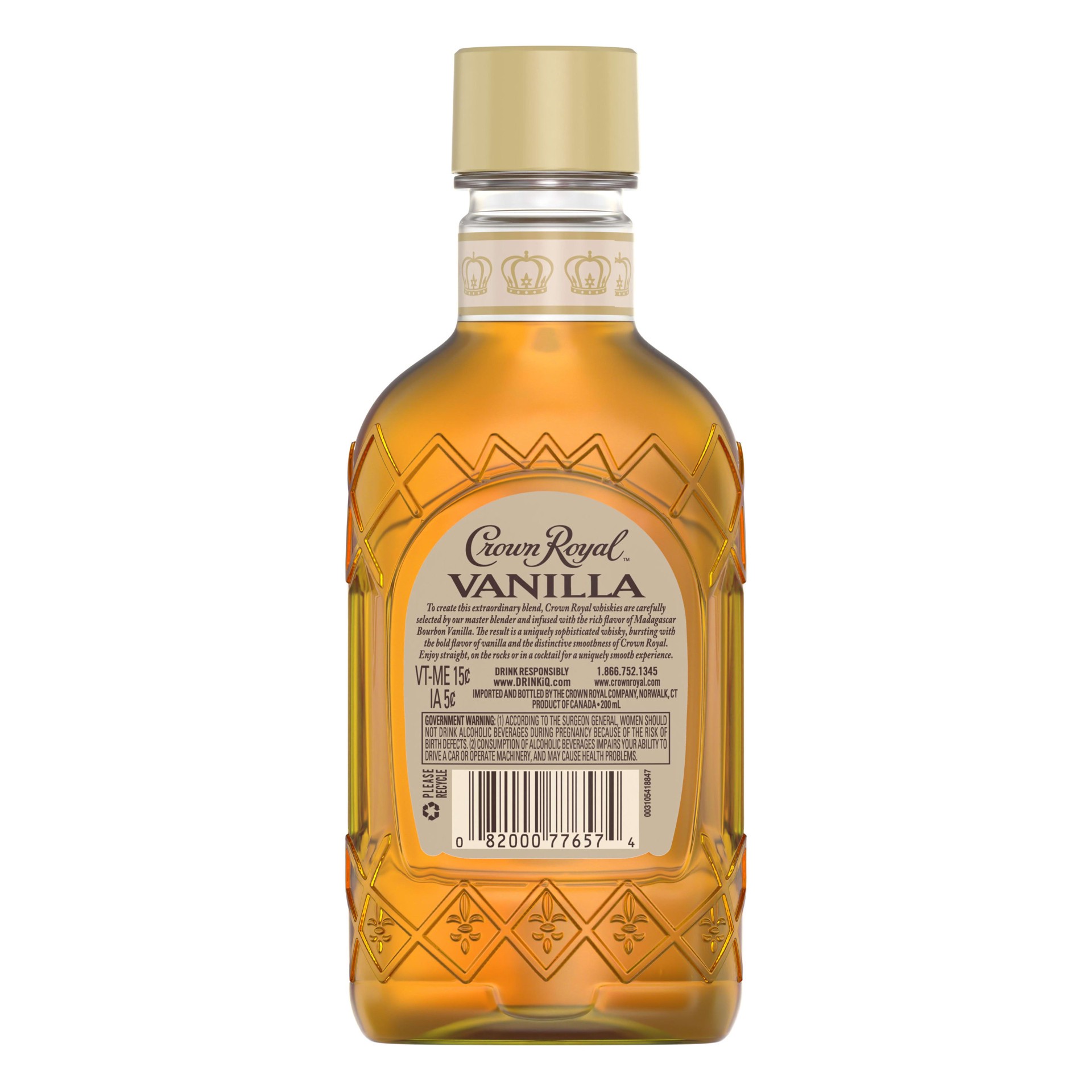 slide 2 of 4, Crown Royal Whisky Vanilla Whisky, 200 ml