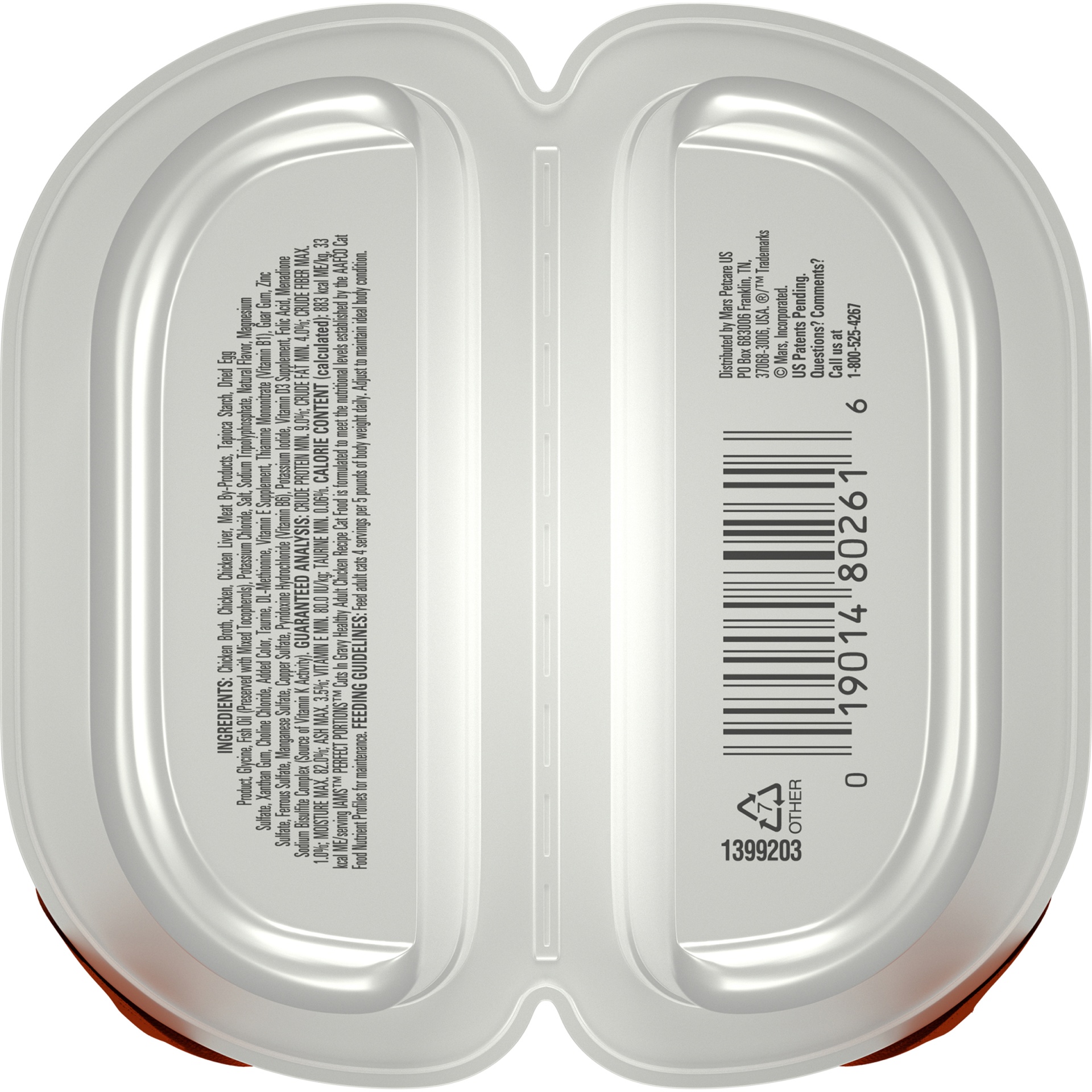 slide 2 of 9, IAMS PERFECT PORTIONS Healthy Adult Grain Free* Wet Cat Food Cuts in Gravy, Chicken Recipe, (24) Easy Peel Twin-Pack Trays, 2.64 oz