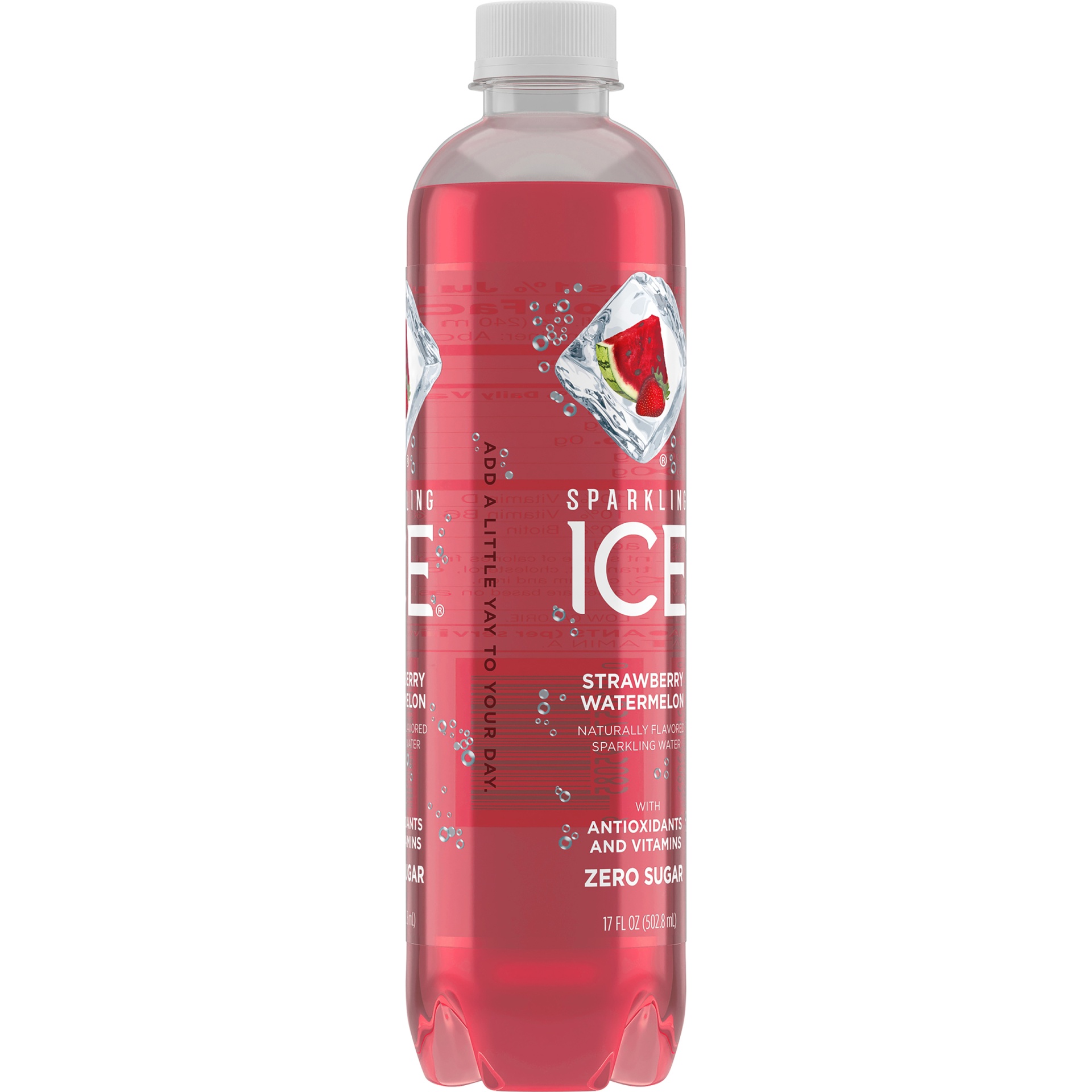 slide 6 of 6, Sparkling Ice Strawberry Watermelon - 17 fl oz Bottle, 