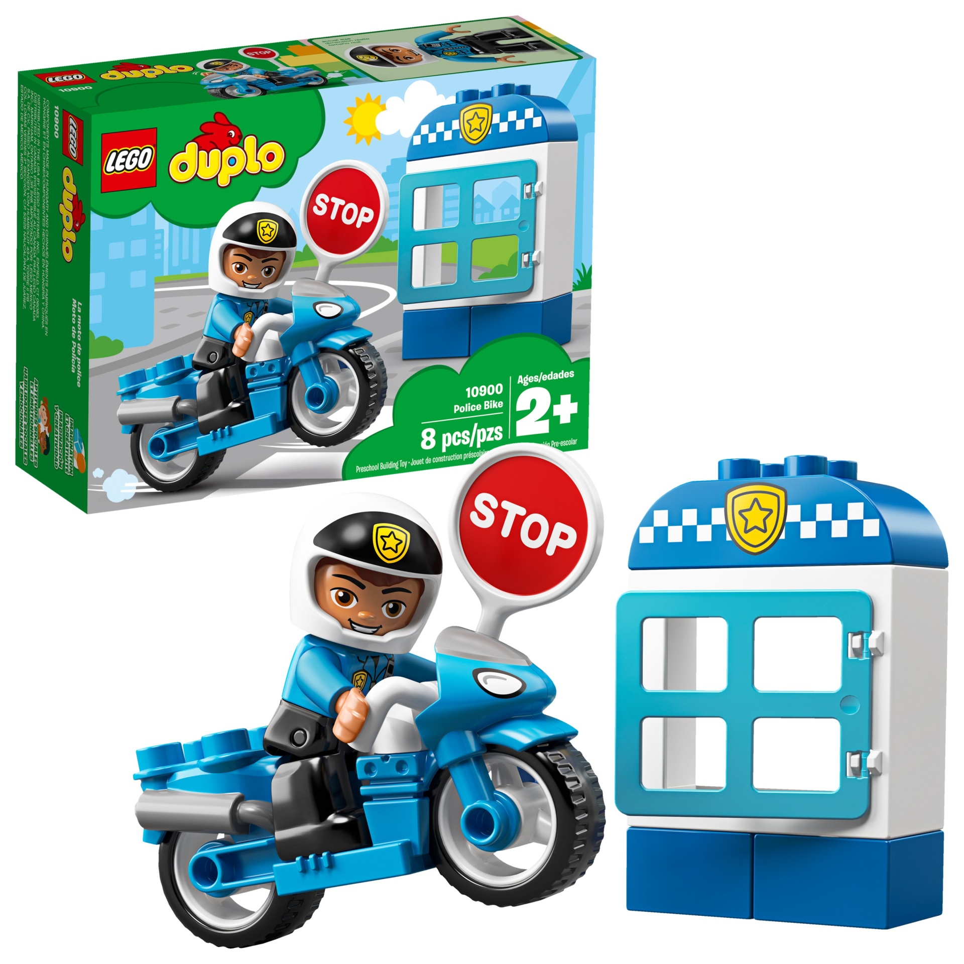 slide 1 of 6, LEGO DUPLO Police Bike 10900, 1 ct