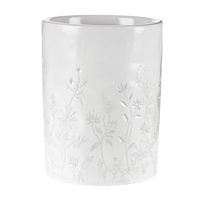 slide 1 of 2, Bee & Willow Home Grey Gardens Wastebasket, 1 ct