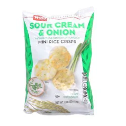 Weis Quality Sour Cream & Onion Mini Rice Crisps
