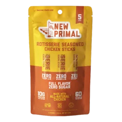 The New Primal Rotisserie Seasoned Chicken Sticks