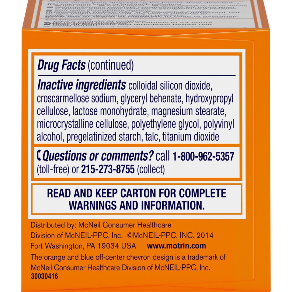 slide 4 of 6, Motrin PM Caplets, 80 ct
