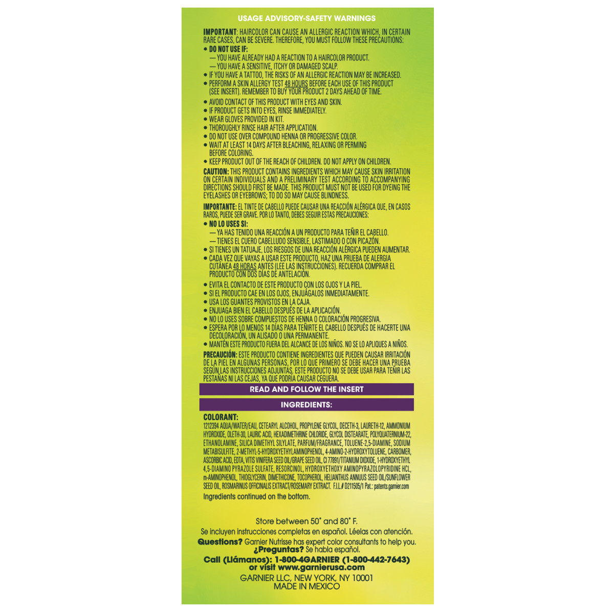 slide 3 of 8, Garnier Ultra Color Nourishing Color Creme - Deepest Intense Purple P1, 1 ct