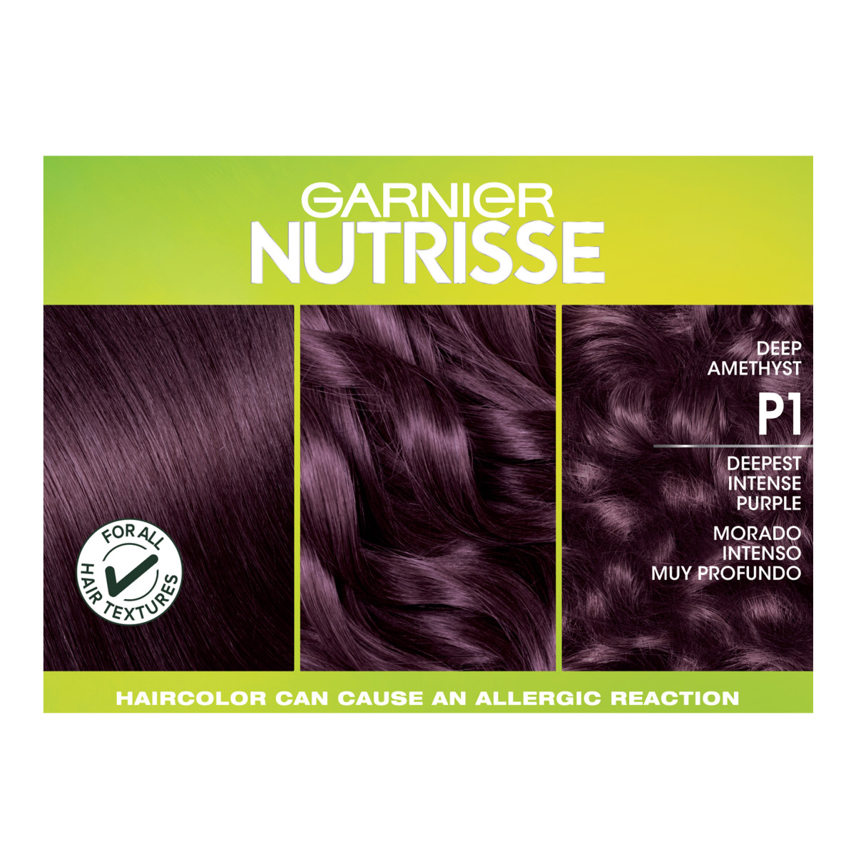 slide 8 of 8, Garnier Ultra Color Nourishing Color Creme - Deepest Intense Purple P1, 1 ct