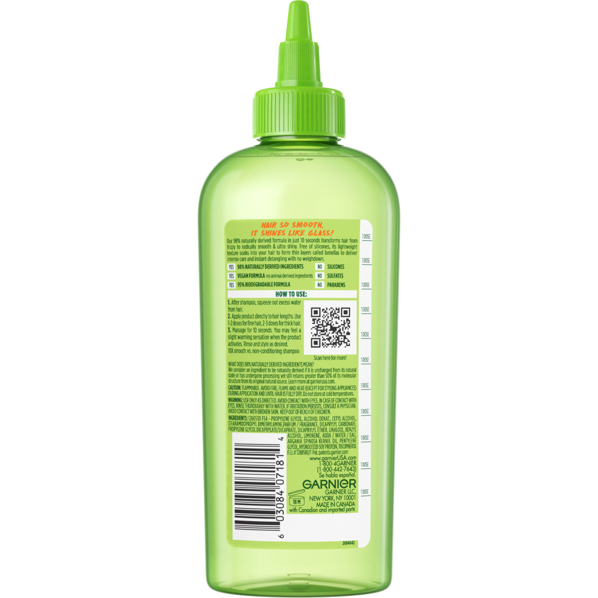 slide 6 of 6, Garnier Sleek & Shine Glass Hair Water 6.0 fl oz, 6 fl oz