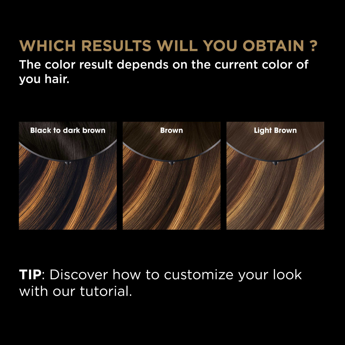 slide 8 of 8, Garnier Olia H03 Highlights for Brunettes 1 ea, 1 ct