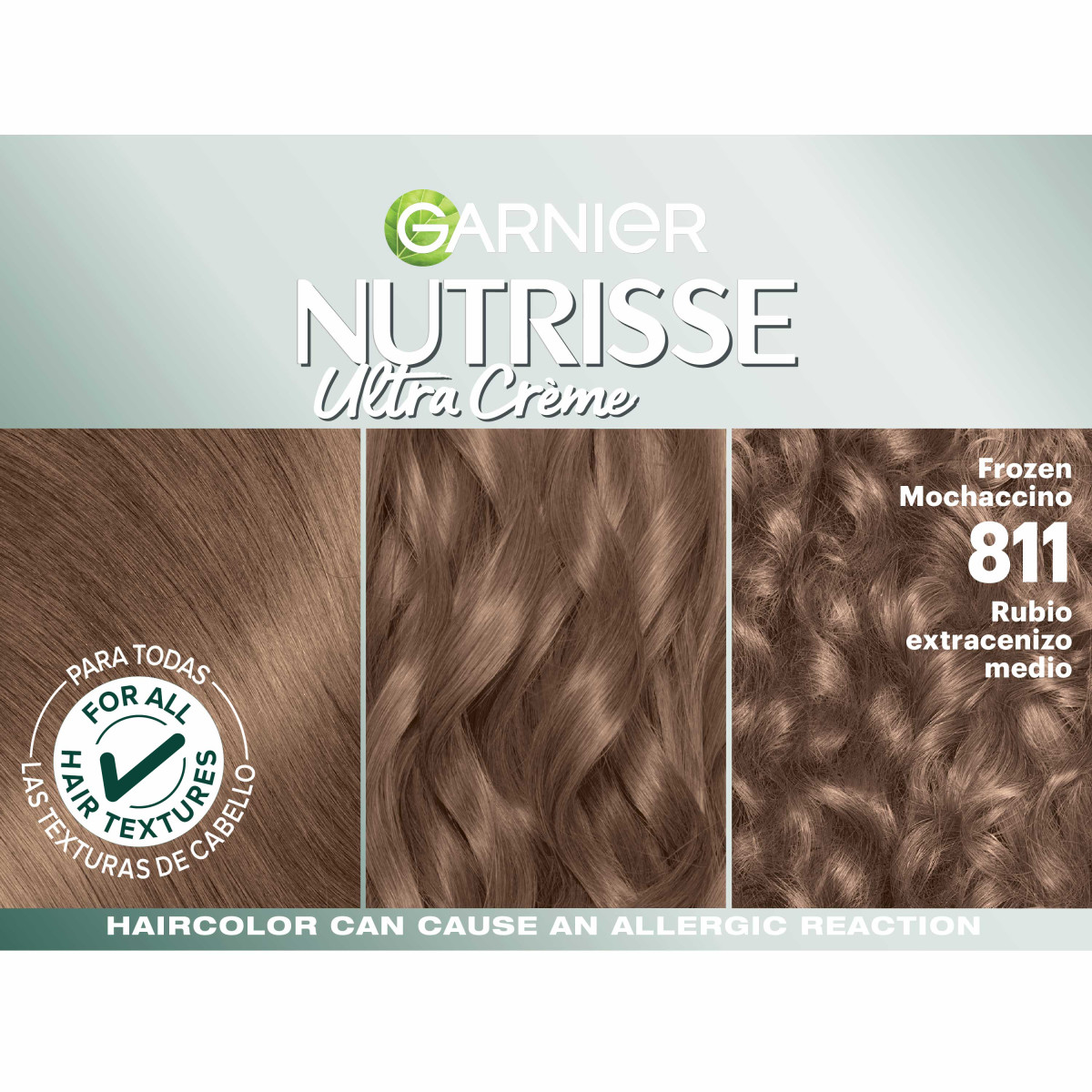 slide 5 of 6, Garnier Nutrisse Medium Ultra Ash Blonde 711, 1 ct